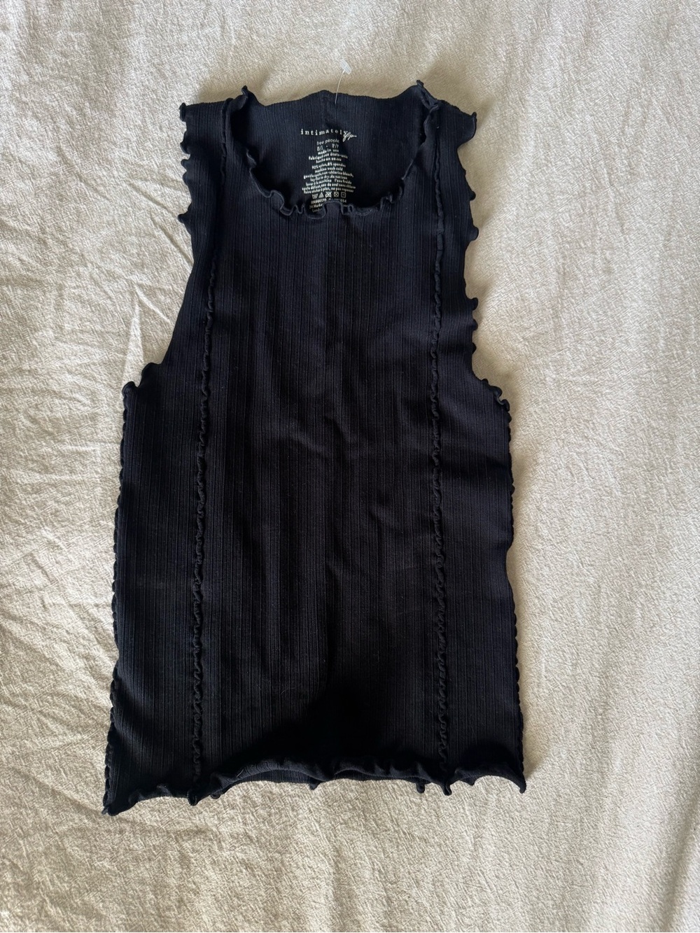 Free People Better This Way Black Tank - Picture 3 of 6